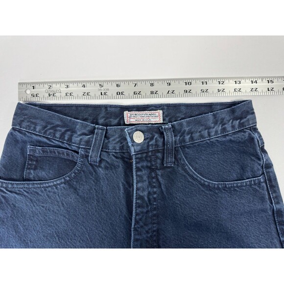 Vintage Guess Jeans by Georges Marciano Women 30 Washed Blue High Rise Tapered - Picture 11 of 16